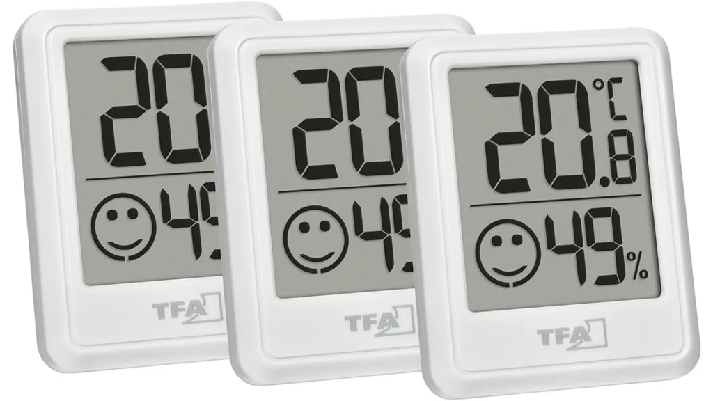 die TFA Dostmann Hygrometer als 3er Set