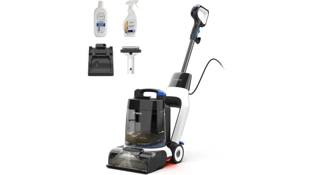 der Tineco Carpet One Cruiser Teppichreiniger mit automatisierter Anpassung der Reinigung