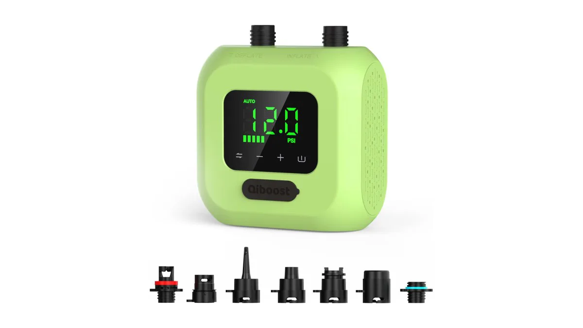 Qiboost 20PSI wiederaufladbare SUP Pumpe, Zweistufe