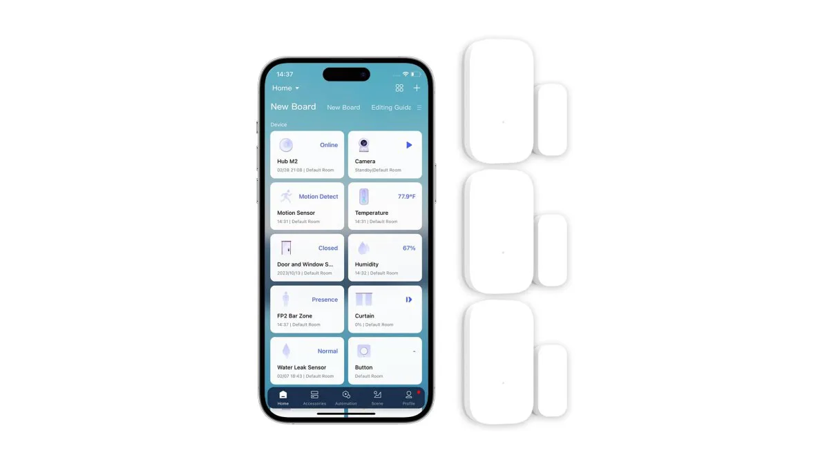 Aqara Tür- und Fenstersensor 3er Pack kompakte Sensoren