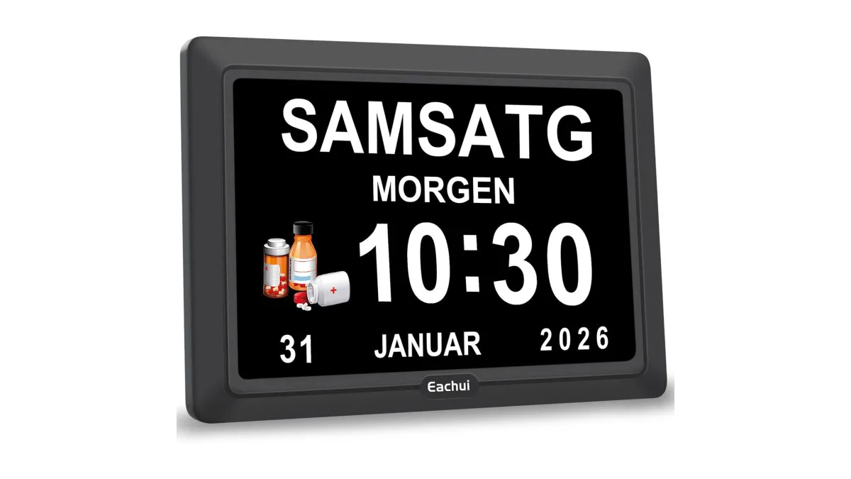 Eachui digitale kalenderuhr 7-zoll