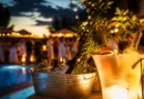 Poolparty mit Flaschenkühler und LED‑Eiskübel