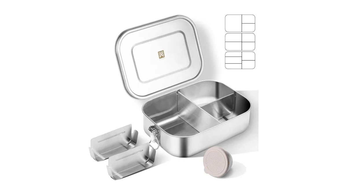 golden key edelstahl lunchbox 1400ml ersatz silikonring