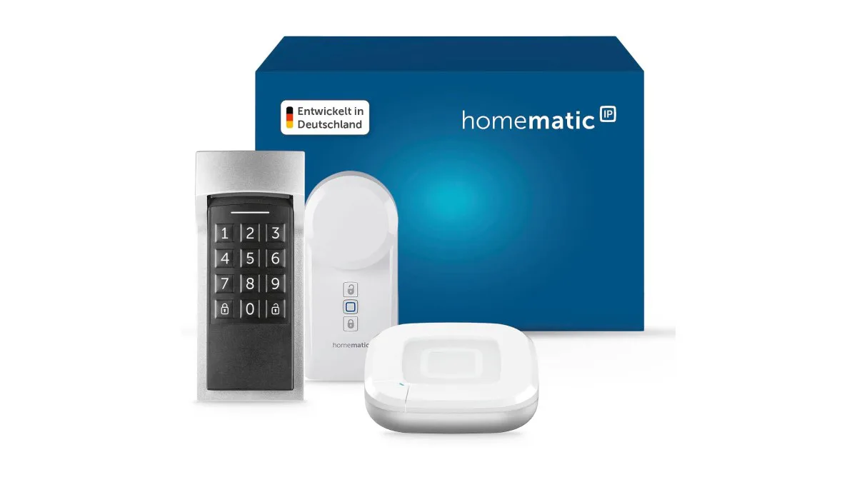 Homematic IP Access Point 2 Set mit Türantrieb und Keypad