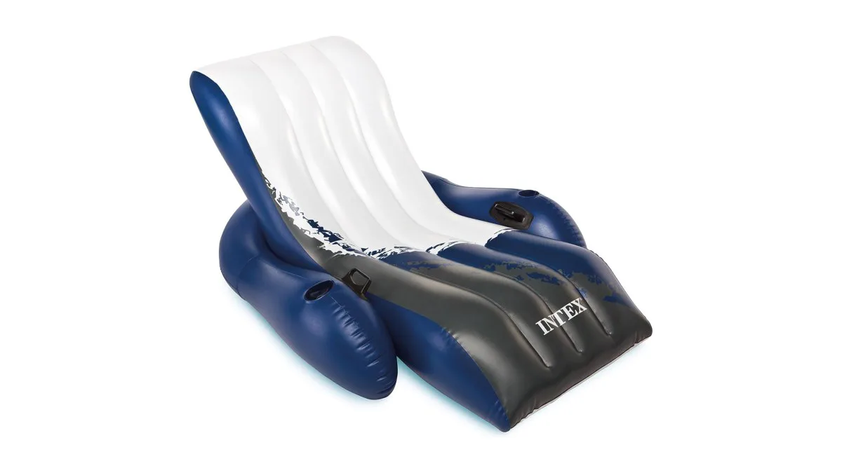 Intex Floating Recliner Lounge aufblasbare Badelounge 180x135 cm