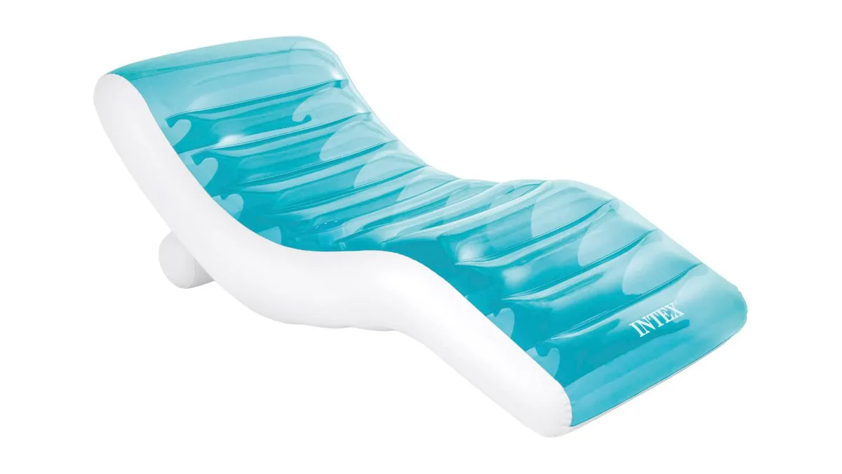 Intex Splash Lounge lange aufblasbare Poolliege 191x99 cm