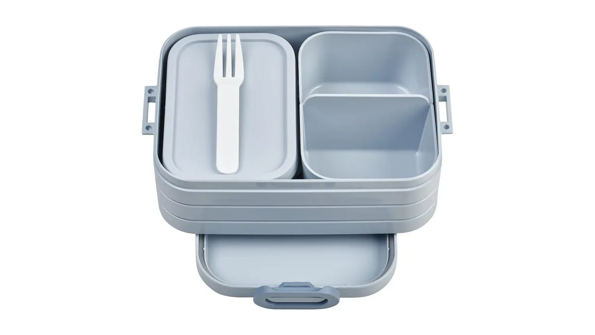Mepal Bento Brotdose Midi TAB 900 ml nordic blue Brotdose mit Fächern
