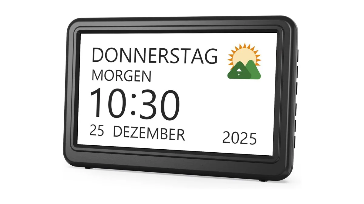 Roxicosly digitaler kalender schwarz