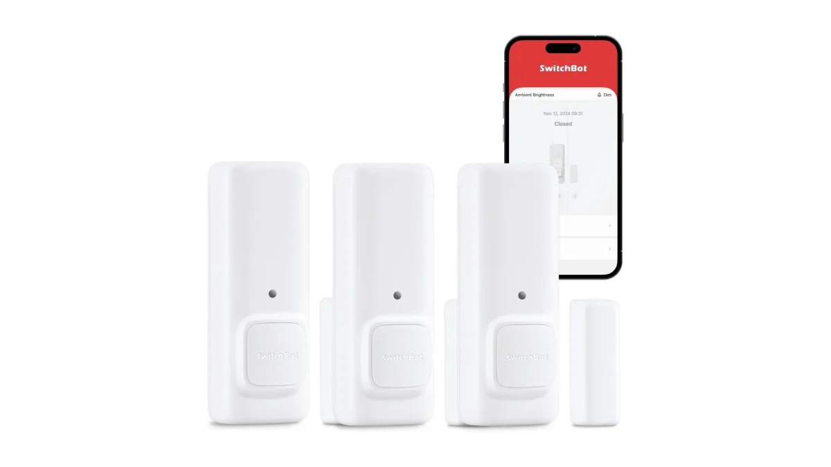 SwitchBot 3er‑Pack Türsensor unauffälliger Magnetkontakt