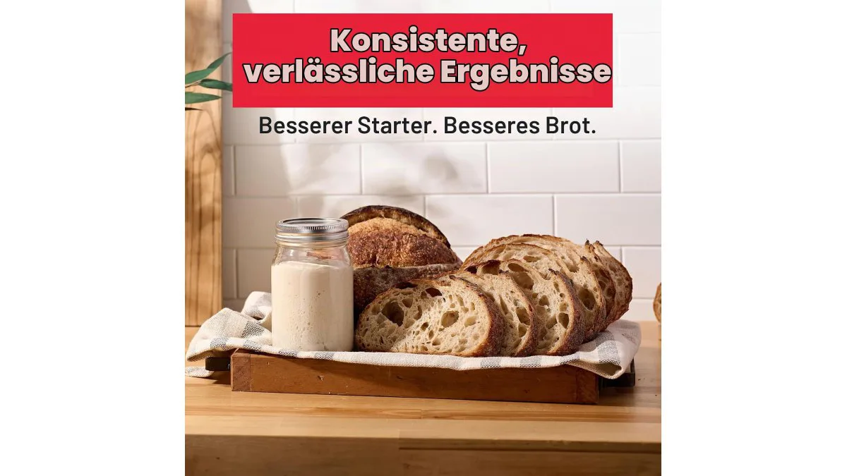 Brod & Taylor Klimaschrank Sourdough Home, kompaktes Innenfach mit Startergläsern – weitere Produktansicht 5